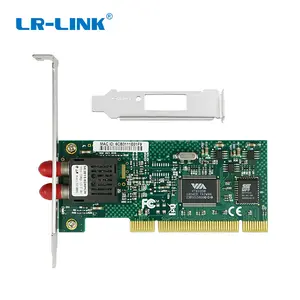 LREC7020PF-ST PCI 100Base-FX 100Mbps Fast Ethernet Fiber NIC Card with ST Port(VT6105MT Based)