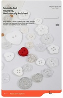 200 pièces de mini-boutons ronds en résine colorée teinte, écologiques, à 2 trous de 11,5 mm, pour la décoration artisanale, les vêtements de poupée et les accessoires de couture Xinqu