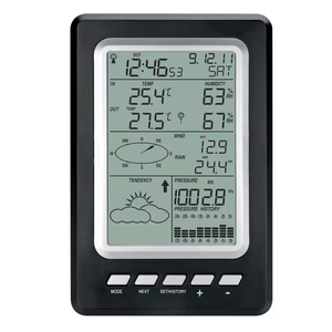 Thermomètre numérique coloré à usage domestique pour <span class=keywords><strong>Station</strong></span> météo extérieure Instruments de température Moniteur d'humidité Hygromètre - Product Image 2