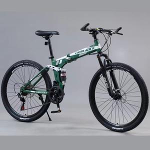 จักรยานเสือภูเขาพับได้ขนาด 24 26 นิ้ว 21 24 27 สปีด โครงเหล็ก สำหรับผู้ใหญ่ - Product Image 5