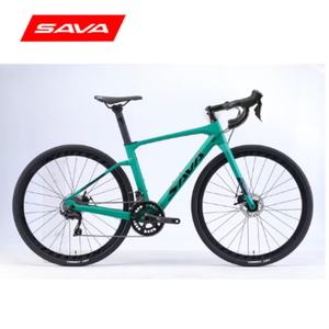 Bicicleta de grava de fibra de carbono <span class=keywords><strong>SAVA</strong></span>, bicicleta de <span class=keywords><strong>carretera</strong></span> de grava de 18 velocidades, cuadro de carbono, bicicleta de carreras para adultos - Product Image 1