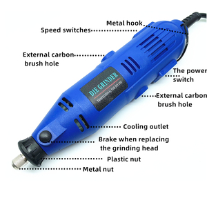 110v/220v/v-tical multipal עבור גילוף חלודה הסרת ניקוי ליטוש 40pcs להגדיר עבור diy - Product Image 5