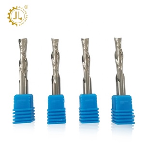Fraise à défoncer CNC à deux dents en spirale en carbure de tungstène 6 mm pour le <span class=keywords><strong>bois</strong></span> - Product Image 1