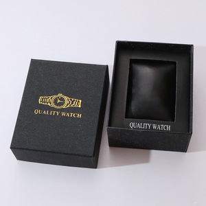 Mới đầy màu sắc duy nhất các tông hộp đồng hồ chất liệu giấy xem trường hợp lưu trữ với PU da gối bên trong hotstamping Logo giá rẻ - Product Image 1