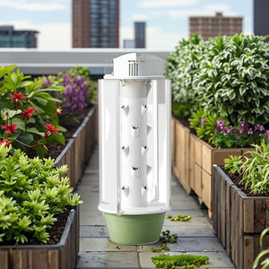 7 lapisan hidroponik vertikal tumbuh menara | Sayuran dalam ruangan & ramuan menanam Kit EU Power Plug - Product Image 4