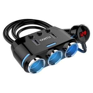Piezas de Sistema Electrónico para Camiones de Alta Calidad, Divisor de Encendedor de Cigarrillos para Camión 1 a 3 y 1 a 2, y Divisor de Energía Multipuerto para Camión - Product Image 1