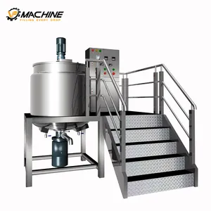 VP hot sell detergent making machine cosmetics manufacturing equipment soap making machine mixing equipment vacuum emulsifier