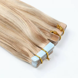 Proveedor mayorista de extensiones de cabello con cinta adhesiva color marrón medio, cabello Remy con ondas naturales, extensiones con cinta adhesiva invisible al por mayor - Product Image 2
