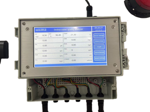 Sistema de Monitoreo de Calidad del Agua Multiparamétrico en Línea, Analizador de Calidad del Agua Multianalizador en Línea con OEM RS485 Modbus - Product Image 1