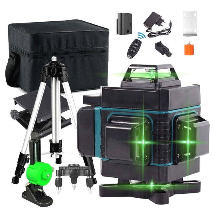 360 green leveling 12 lines 3D/16 lines 4D line laser level machine suppliers 3D