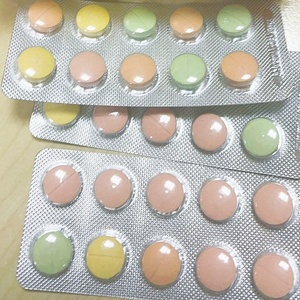 Çocuklar için yüksek kaliteli OEM <span class=keywords><strong>100mg</strong></span> <span class=keywords><strong>C</strong></span> vitamini çok lezzet çiğneme Tablet