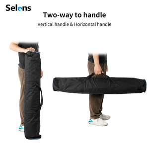 Bolsa de Almacenamiento Portátil Profesional para Trípode con Soporte para Micrófono |   <span class=keywords><strong>SSL2</strong></span>-SB_120 Correa de Hombro Acolchada Organizadora de 120 cm - Product Image 5