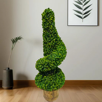 Haute qualité 36 pouces grand arbre topiaire bonsaï buis plantes pot arbres artificiels pour la maison jardin fête décor