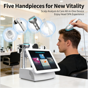 Professional 5 in 1 Scalp Spa Equipment with HD <b>Camera</b> Spray Gun Electrotherapy Comb - Product Image 1