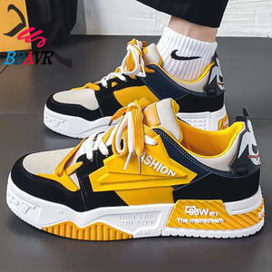 Zapatillas Deportivas Casuales para Hombre con Forro de Malla Transpirable, Suelas Gruesas Modernas para Todas las Estaciones, para Caminar y Correr - Product Image 1