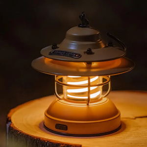 Nueva tienda multifunción Retro atmósfera al aire libre suspensión portátil Usb recargable linterna tienda linterna Led luces de Camping - Product Image 2