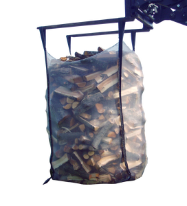 通気性メッシュ薪バッグ,エアリー<span class=keywords><strong>PP</strong></span>織りジャンボ袋1000kg FIBCコンテナドライウッドログ収納ネットビッグバッグ - Product Image 6