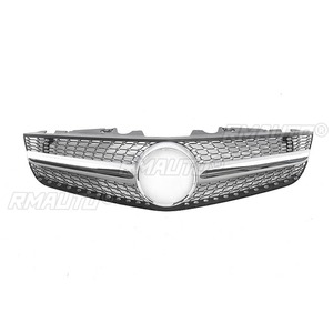 <b>Car</b> Bumper Grill <b>Decorative</b> Strips Racing Grille Body Kit Front Bumper Grill For Mercedes Benz SL Class R230 2010-2012 Exterior - Product Image 3