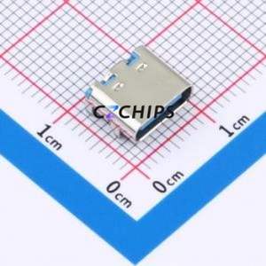 UC09-0D16F00P11 USB Connector SMD Connector ( Connector Type: Type-C )( Gender: Female )( Mounting Type: Horizontal Mount ) - Product Image 1