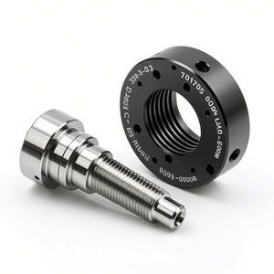 Swiss <span class=keywords><strong>cnc</strong></span> במכונה פלדה אלומיניום רכיבים רפואיים וחלל 5 ציר דיוק מפנה כרסום