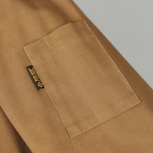 Chaqueta de Trabajo Vintage de Lona Resistente 100% Algodón con Logotipo Personalizado, Resistente a la Abrasión, con Múltiples Bolsillos y Botones Metálicos, Ropa de Trabajo OEM - Product Image 5