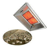 Équipement d'Élevage de Poussins Chauffe-Gaz Couveuse pour Poulets Lampe Chauffante Infrarouge Couveuse à Gaz pour le Chauffage des Poulets