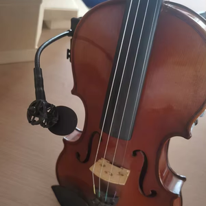 Microphone Professionnel Sans Fil UHF à Pince en Métal, Connecteur XLR, Capteur pour <span class=keywords><strong>Violon</strong></span>, Musiciens et Groupes - Product Image 5