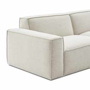 Customized Modern U-Shape <b>Fabric</b> Sectional Couch for Living Room Reclining Corner <b>Sofa</b>-for Warehouses - Product Image 5