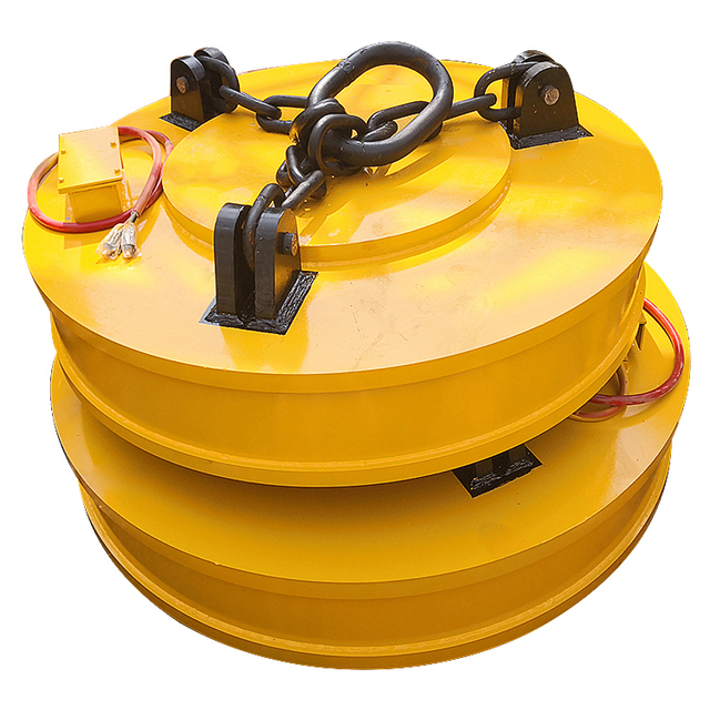 Round Oval Shape Lifting Electromagnet for Steel Scraps