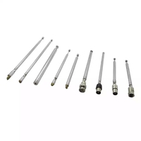 Antena de látigo de alta ganancia de fábrica OEM, antena telescópica de radio AM FM, conector BNC S-M-a