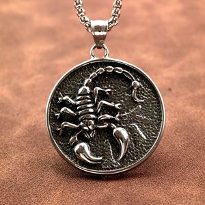 Collar con Colgante de Escorpión de Acero Inoxidable para Hombre, Amuleto con Diseño de Insecto, Joyería de Regalo, Accesorio de Moda - Product Image 2