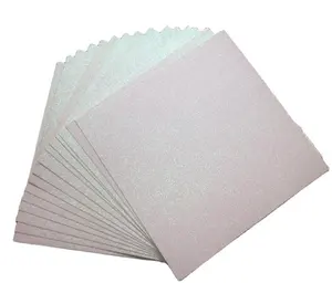 Papel de glitter branco