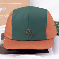 Chapeau de camping-car en nylon 5 panneaux personnalisé avec étiquette tissée