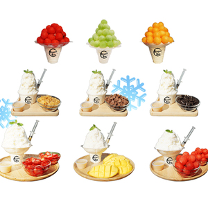 Macchina per ghiaccio da neve Premium con struttura liscia del ghiaccio, sistema di raffreddamento stabile per caffè di lusso e sale Dessert - Product Image 3