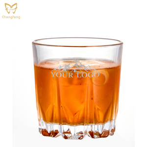 Vasos de Whisky de 250 ml Sin Plomo con Base con Diseño Floral, Vasos Old Fashioned de Cristal Premium para Bourbon, Gran Venta - Product Image 1