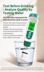 Analyseur <span class=keywords><strong>d</strong></span>'<span class=keywords><strong>eau</strong></span> multi-paramètres 5 en 1 et mesureur de TDS pour la qualité de l'<span class=keywords><strong>eau</strong></span>, support OEM personnalisé - Product Image 3
