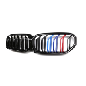 กระจัง<span class=keywords><strong>หน้า</strong></span> ABS สีดำแบบสองชั้น สำหรับ BMW ซีรีส์ 5 G30 LCI ปี 2021-2023  กระจัง<span class=keywords><strong>หน้า</strong></span>ทรงไต  อะไหล่เปลี่ยน - Product Image 2