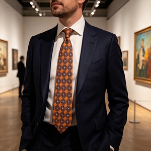 Men's Classic Paisley Ties Luxury Italian Polyester Jacquard Necktie Customized Logo Business Wedding Male Neck Tie - Product Image 4