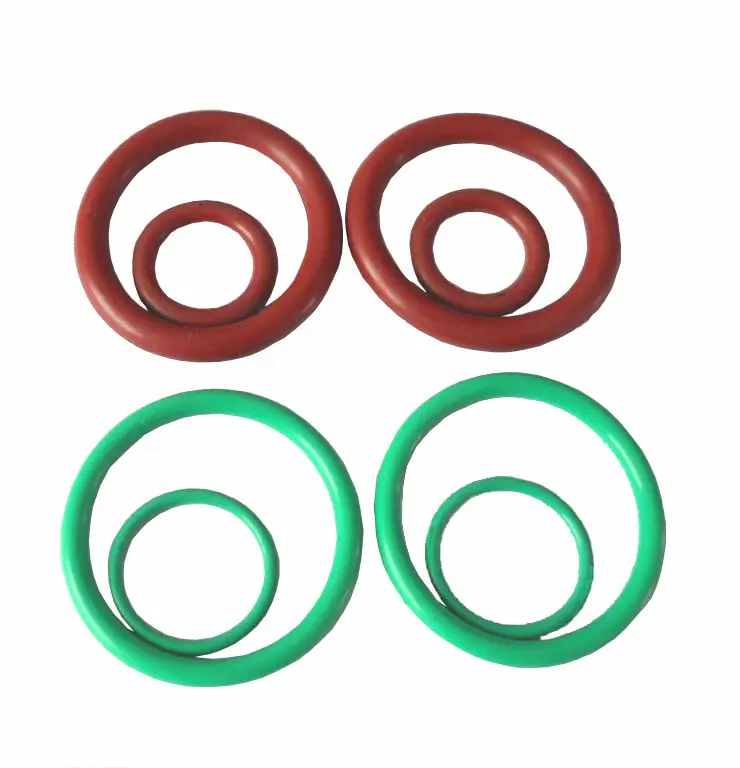 Anel de vedação de borracha personalizado de silicone fkm para fabricantes de anéis de vedação de alta temperatura