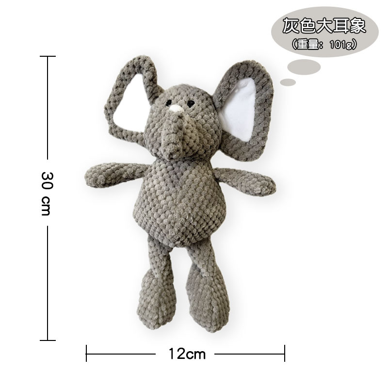 Éléphant gris avec de grandes oreilles