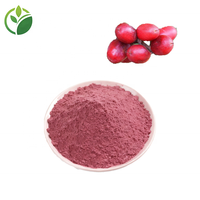 Poudre d'extrait de fruit miracle en vrac, poudre de baie miracle, poudre de Synsepalum dulcificum, fournie par l'usine