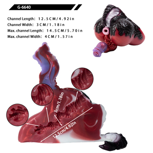 Masturbateur masculin GEEBA Fantasy Monster Dragon Pocket Pussy avec gode à nœud, jouets sexuels pour adultes, nouveaux produits pour hommes. - Product Image 3