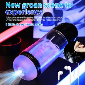 Krachtige Zuigende Vrouwelijke Stem Interactieve Telescopische Handen Gratis Mannelijke Masturbator Sexy Masturbatie Cup - Product Image 6