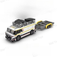 PB PB8812 2025 Nuevo Moc City 1:32 Coche en Miniatura 3 en 1 para Armar, Juguetes Educativos DIY para Niños, Regalos, Sets de Bloques de Construcción