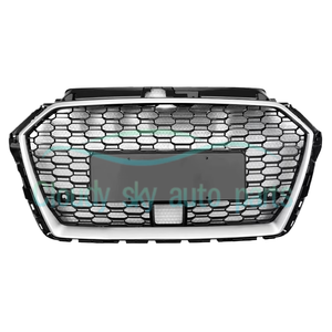 Rejilla de Panal Negro Brillante Estilo <span class=keywords><strong>RS3</strong></span> para Coche A3 S3, Malla de Fibra de Carbono con ACC, <span class=keywords><strong>Precio</strong></span> de Fábrica, para A3 S3 8V.5 2017 <span class=keywords><strong>2018</strong></span> 2019 - Product Image 5
