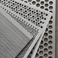 Panel logam berlubang lubang bulat kualitas tinggi/lembaran logam berlubang/logam berlubang aluminium untuk dijual