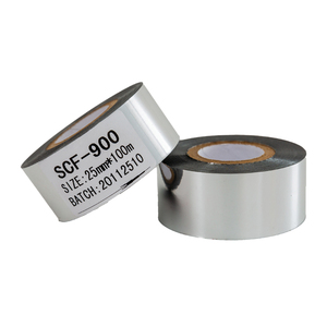 Vàng stamping Foil <span class=keywords><strong>Ribbon</strong></span> Hot stamping Foil <span class=keywords><strong>Ribbon</strong></span> Thời hạn sử dụng in tương thích túi nhựa đánh dấu máy in Băng - Product Image 4