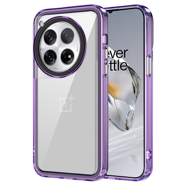 Fashion Lens Protection Clear PC TPU Shockproof Phone Case for Oneplus 12 Ace 3/Nord 3 ACE 2V/Nord CE3/nord 2T 5G