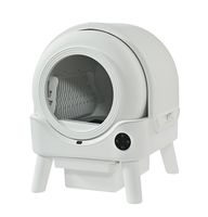 Bac à litière automatique autonettoyant pour chat 60L avec Wi-Fi 2.4G et Bluetooth, bac à litière intelligent avec collecteur de déchets 6L