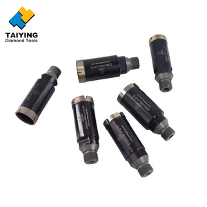 Broca de Diamante Profesional de 60 mm con Segmento de Corona para Perforación Rápida de Granito y Cuarzo, Herramientas CNC con Óxido Negro - Product Image 3